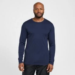 Men's Long-sleeve Thermal Crew Neck Top