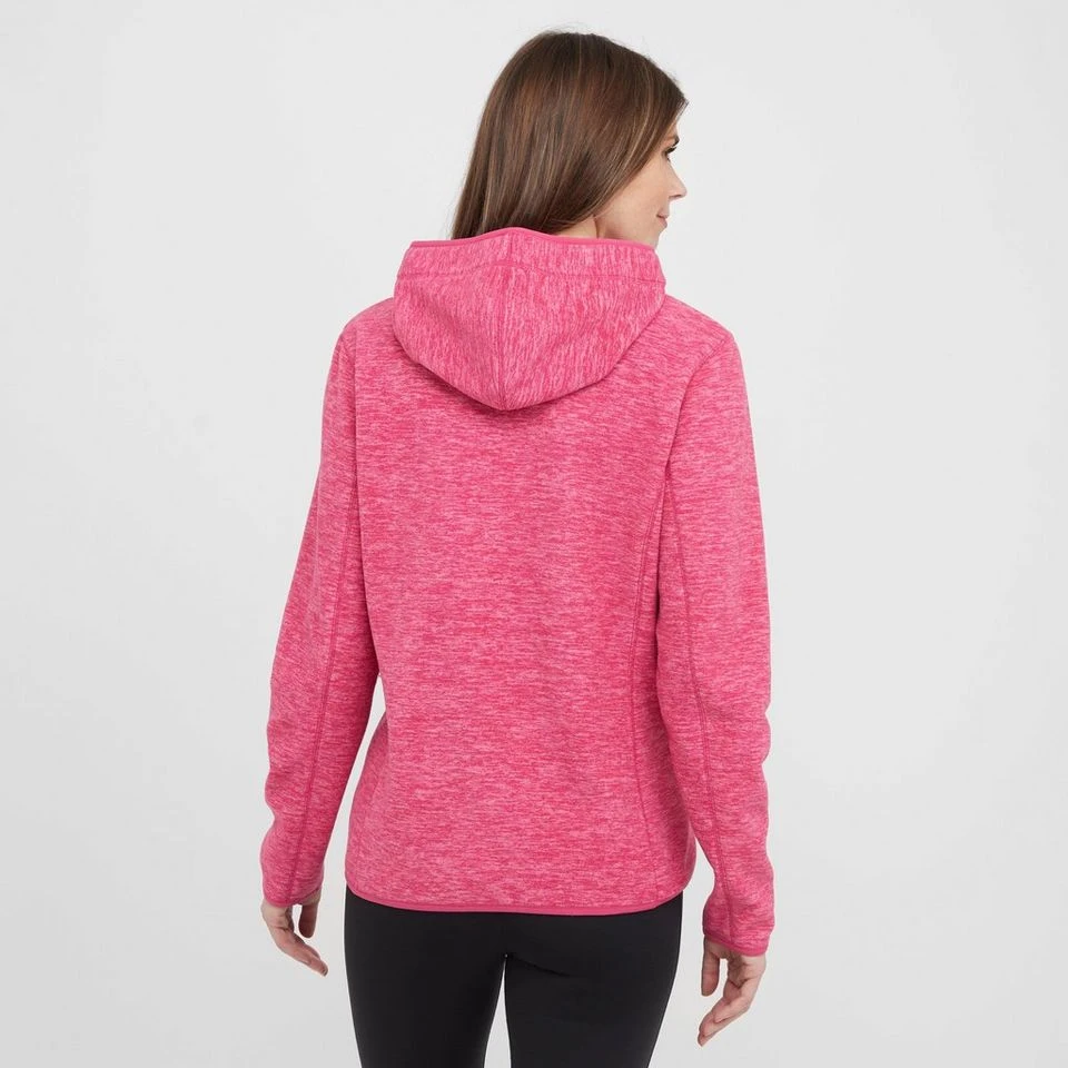 Women's Marl Fleece Hoodie - Image 2