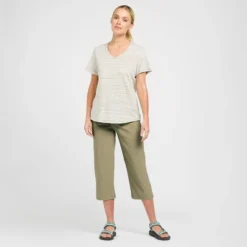 Women's Stretch Crop Trousers -Clothing Store go 110596 c