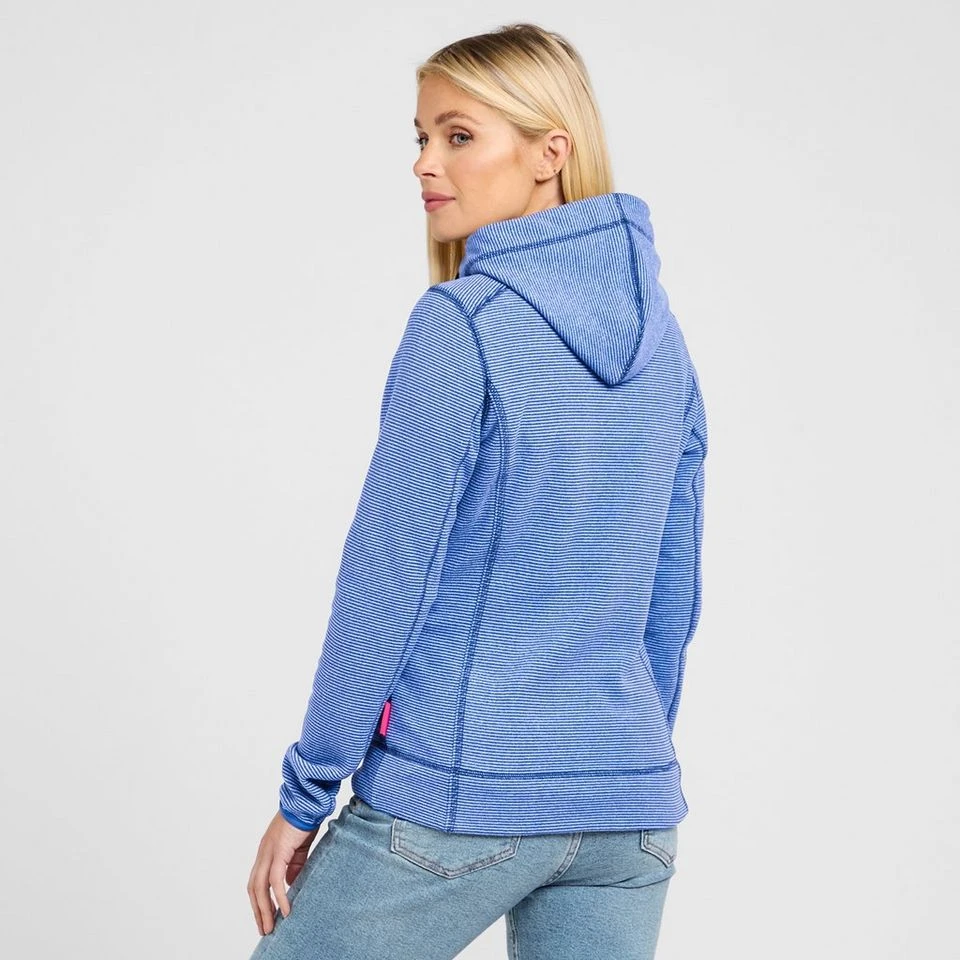 Women's Full-zip Hooded Stretch Fleece - Image 2