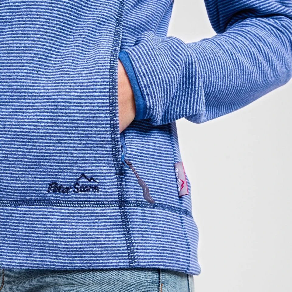 Women's Full-zip Hooded Stretch Fleece - Image 5