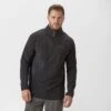 Men’s Grid Half-Zip Fleece