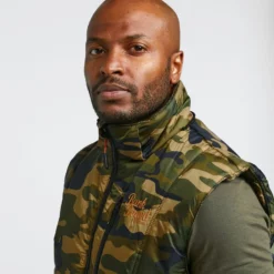 Men's Bank Bound Camo Gilet -Clothing Store go 364119 g