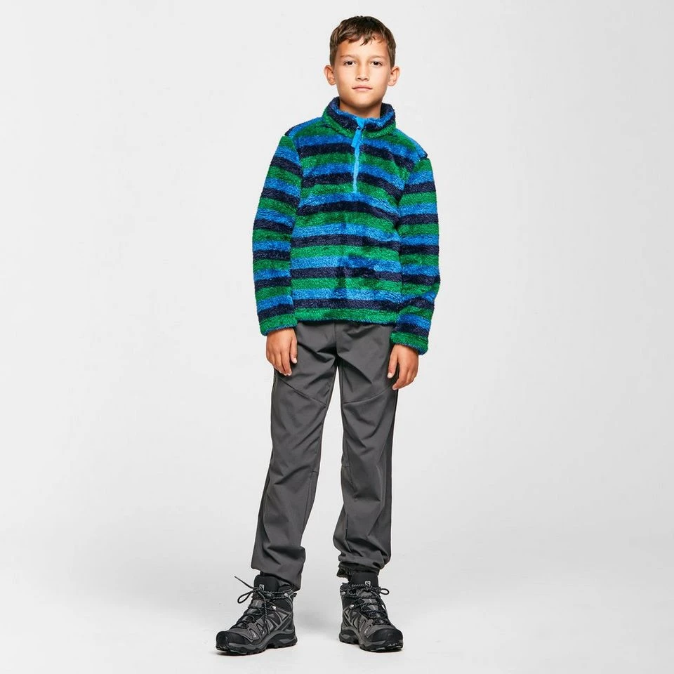 Kids' Stripe Print Half-zip Fleece 3 Kids' Stripe Print Half-zip Fleece - Image 3