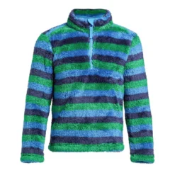 Kids' Stripe Print Half-zip Fleece 11 Kids' Stripe Print Half-zip Fleece -Clothing Store go 374767 u