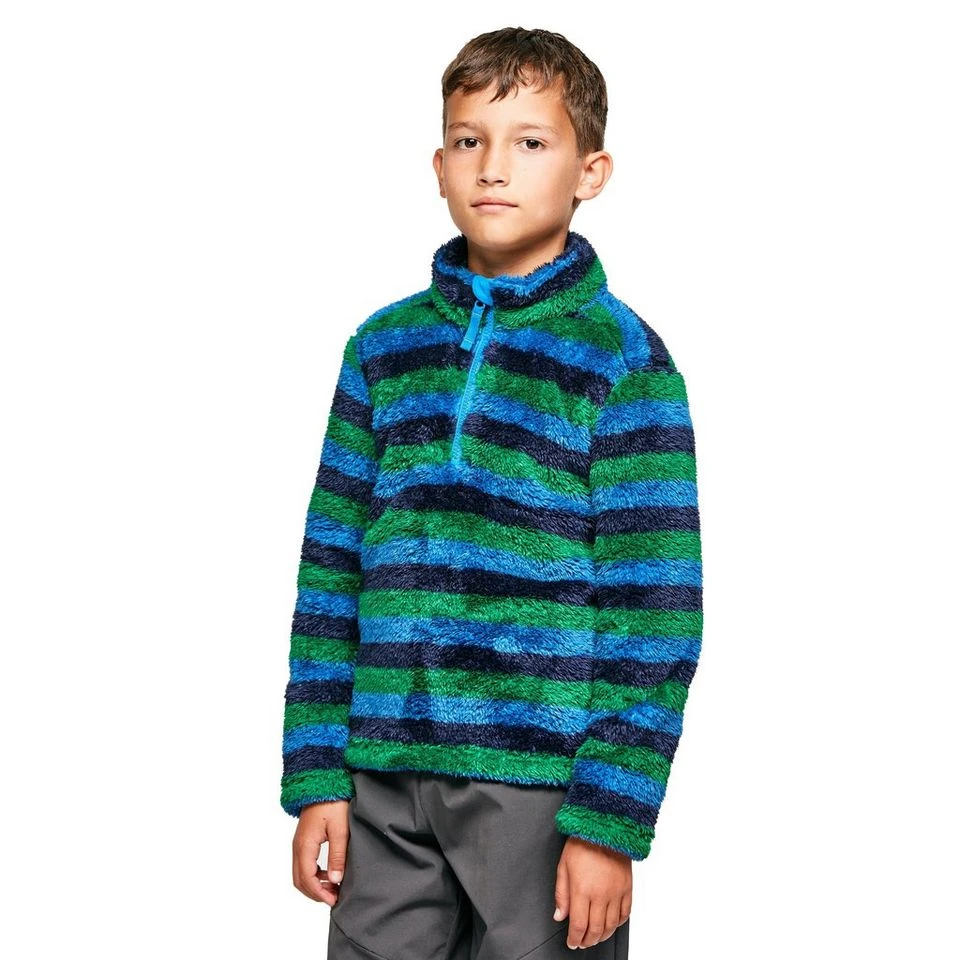 Kids' Stripe Print Half-zip Fleece 7 Kids' Stripe Print Half-zip Fleece - Image 7