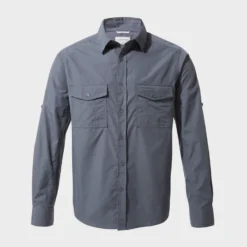 Craghoppers Men's Kiwi Long Sleeved Shirt -Clothing Store go 380824 c