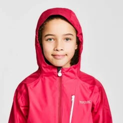 Regatta Childs Calderdale II Waterproof Jacket Pink Fusion -Clothing Store go 416672 e