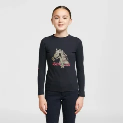 Kids’ Riding Star Long Sleeve Top