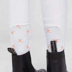 Kids' Thompson Knee Patch Breeches White -Clothing Store go 477767 e