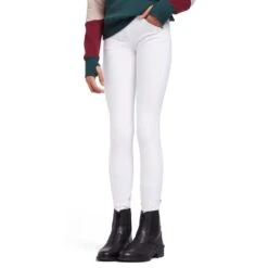 Kids' Thompson Knee Patch Breeches White -Clothing Store go 477767 z