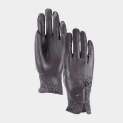 Women's Leather Riding Gloves