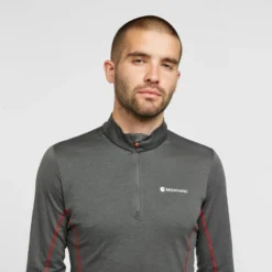 Montane Men’s Dart Zip Neck Long Sleeve T-Shirt -Clothing Store go 479577 d