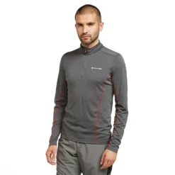 Montane Men’s Dart Zip Neck Long Sleeve T-Shirt -Clothing Store go 479577 z