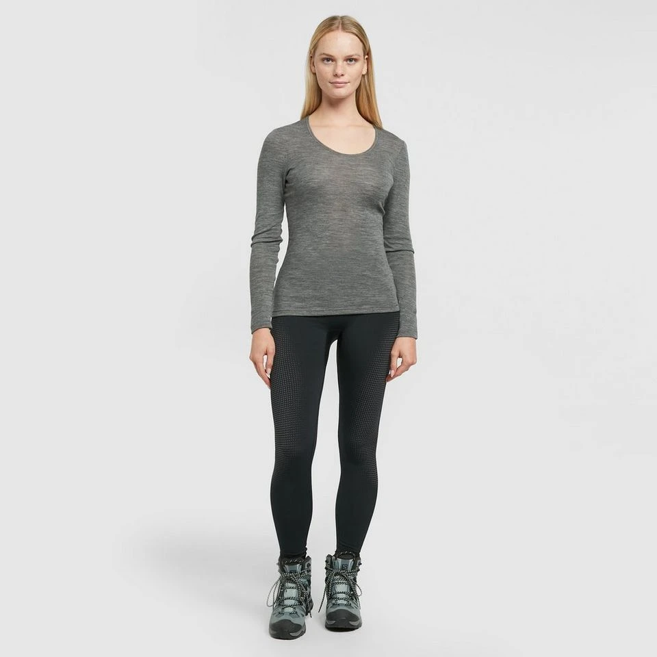 Odlo Women's PERFORMANCE WARM ECO Baselayer Pants - Image 3