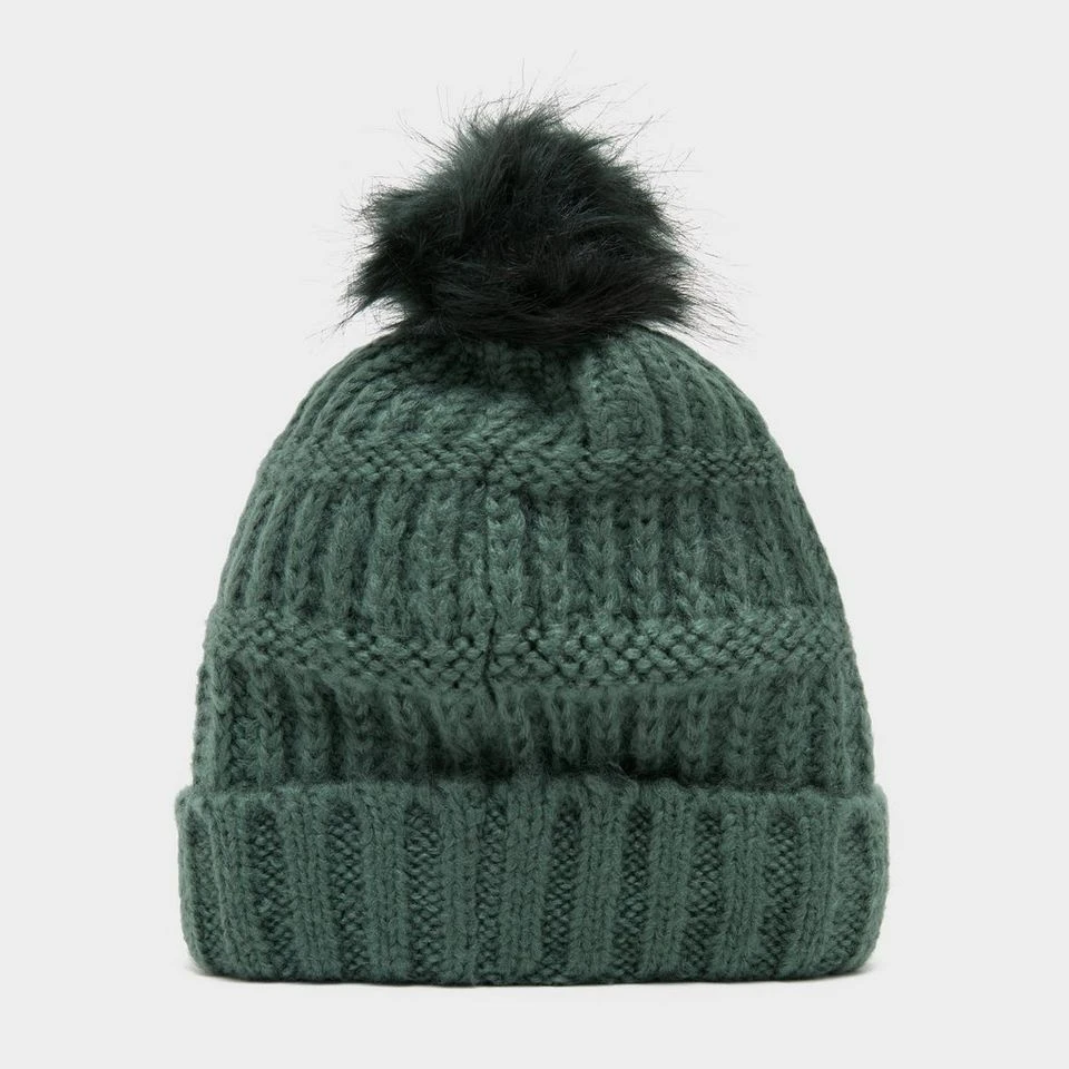 Womens Josie Bobble Hat Green 2 Womens Josie Bobble Hat Green - Image 2