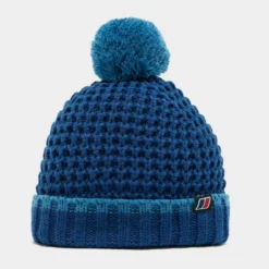 Berghaus Kids’ Striped Bobble Beanie Hat