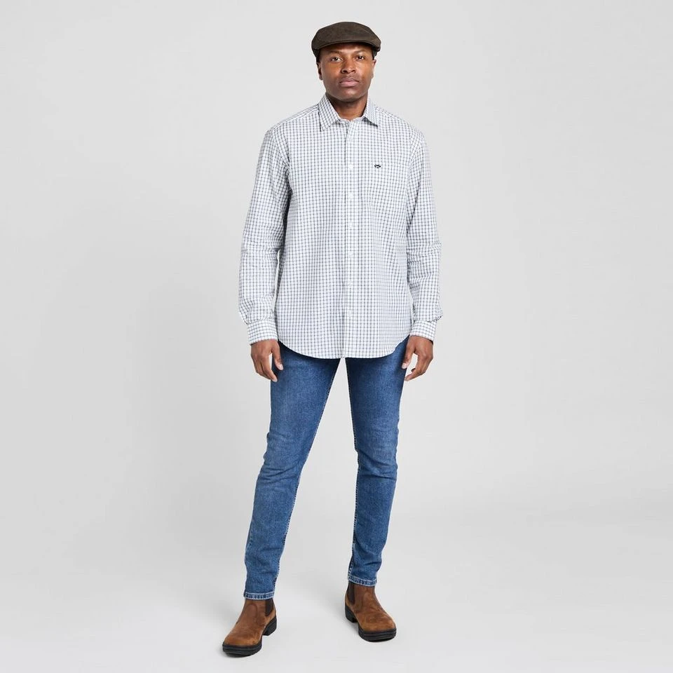 Men’s Turnberry Twill Cotton Long Sleeve Shirt - Image 3