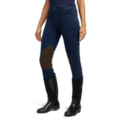 Dublin Women’s Shona Knee Patch Denim Breeches -Clothing Store go 517478 z