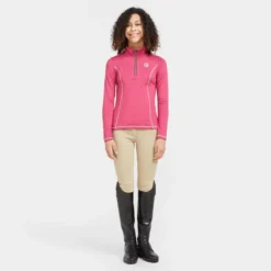 Kids’ Riding Sporty Star Half Zip Tech Top -Clothing Store go 526565 c