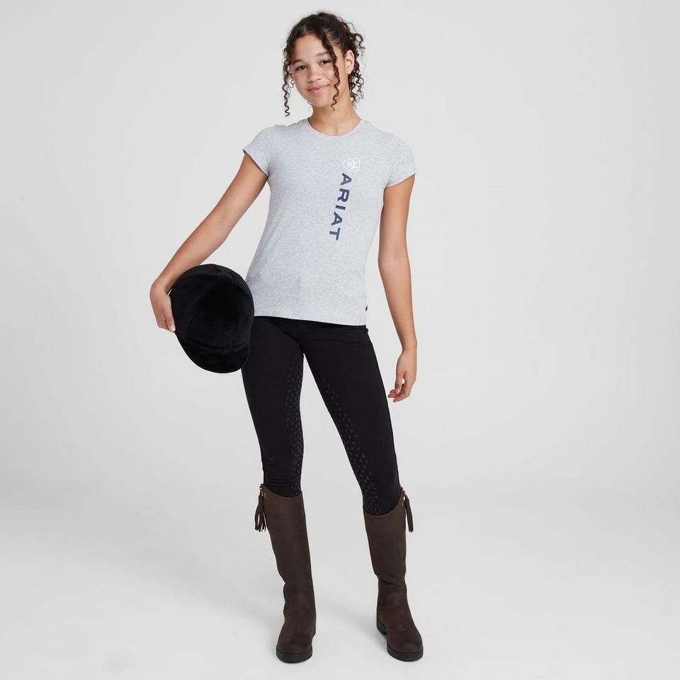 Ariat Kids’ Vertical Logo Short Sleeved Top 3 Ariat Kids’ Vertical Logo Short Sleeved Top - Image 3