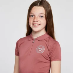 Childs Parsons Tech Polo Shirt Dusky Pink -Clothing Store go 575431 d