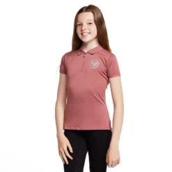 Childs Parsons Tech Polo Shirt Dusky Pink -Clothing Store go 575431 z