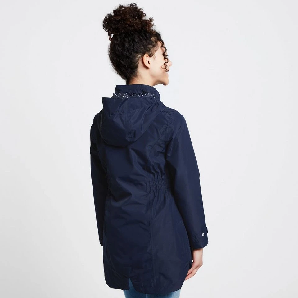 Regatta Kids Talei Waterproof Jacket Navy 2 Regatta Kids Talei Waterproof Jacket Navy - Image 2