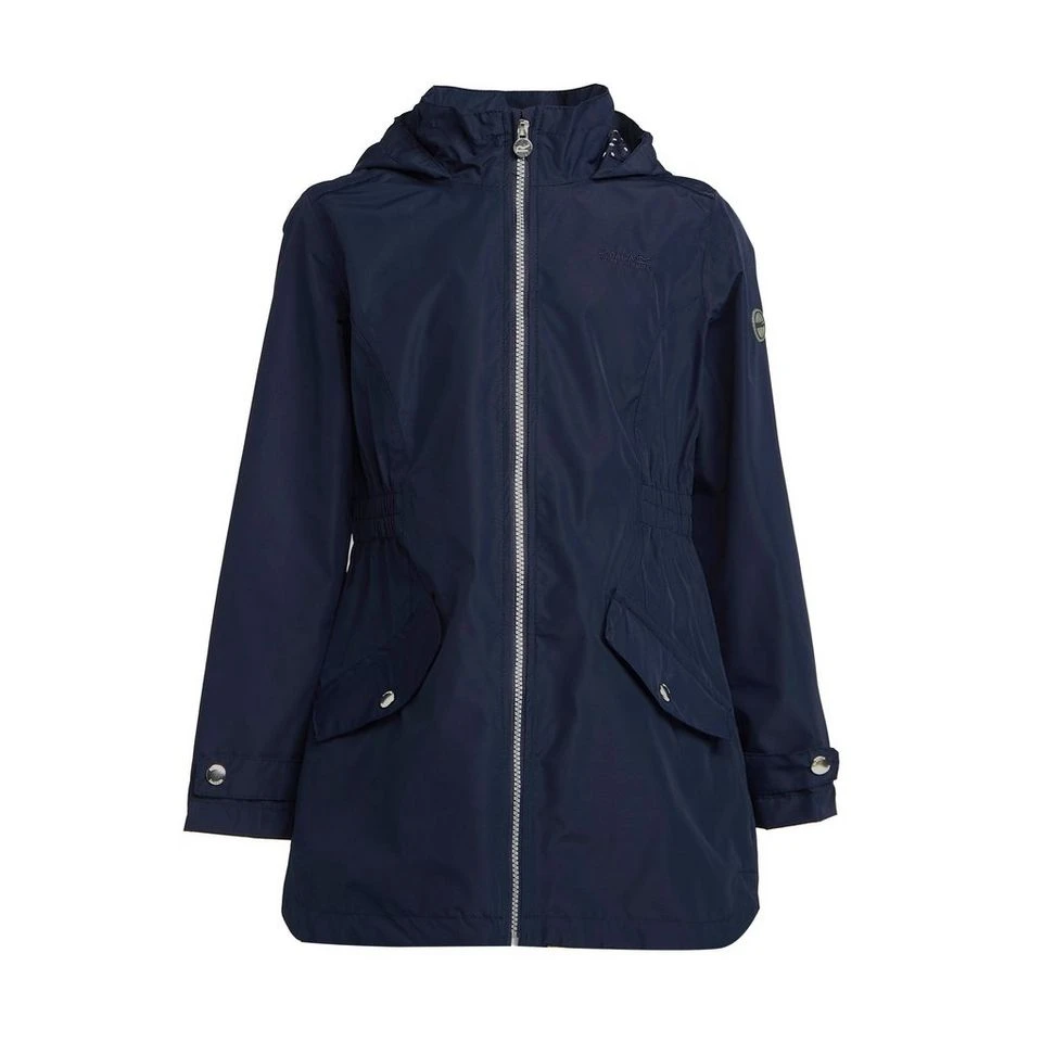 Regatta Kids Talei Waterproof Jacket Navy 9 Regatta Kids Talei Waterproof Jacket Navy - Image 9