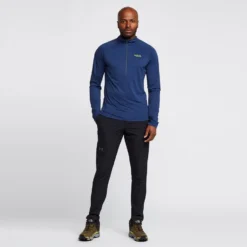 Rab Men’s Sonic Long Sleeve Zip -Clothing Store go 576393 c