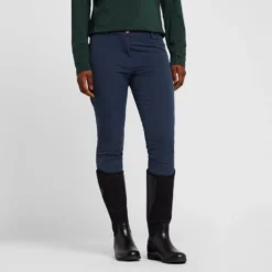 Womens Anna Silicone Full Seat Breeches Obscure Night Blue