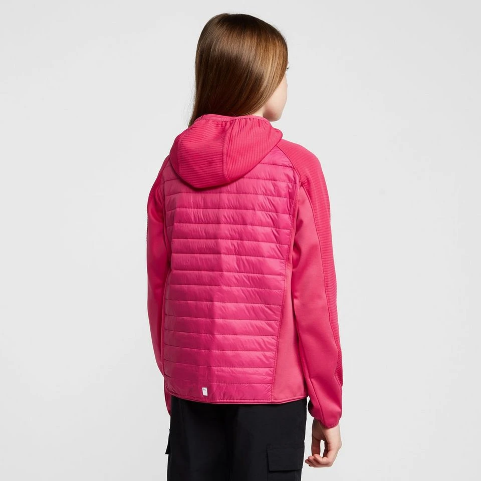 Regatta Childs Kielder Hybrid V Jacket Pink Fusion 2 Regatta Childs Kielder Hybrid V Jacket Pink Fusion - Image 2