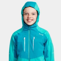 Regatta Kids' Highton III Waterproof Jacket Turquoise/Enamel -Clothing Store go 577275 d