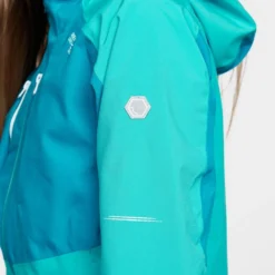 Regatta Kids' Highton III Waterproof Jacket Turquoise/Enamel -Clothing Store go 577275 h