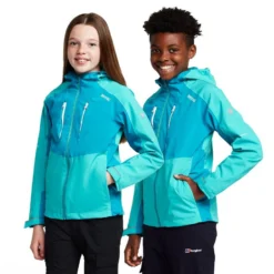Regatta Kids' Highton III Waterproof Jacket Turquoise/Enamel -Clothing Store go 577275 z