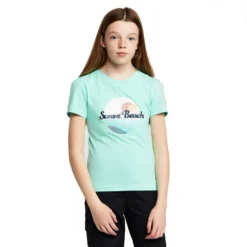 Regatta Kids' Bosley V T-Shirt Aruba Blue -Clothing Store go 577276 z