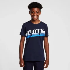 Regatta Kids' Bosley V T-Shirt Navy Explore