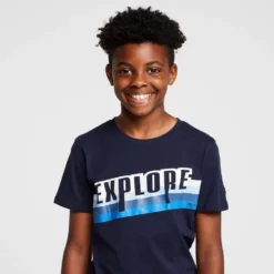 Regatta Kids' Bosley V T-Shirt Navy Explore -Clothing Store go 577278 d