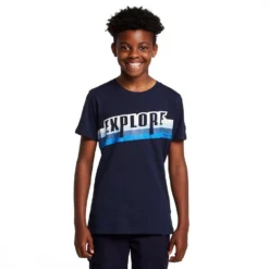 Regatta Kids' Bosley V T-Shirt Navy Explore -Clothing Store go 577278 z