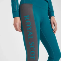 Women's Full Seat Riding Tights In Ocean Blue -Clothing Store go 600893 d