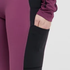 Women's Full Seat Riding Tights In Wine -Clothing Store go 600894 e