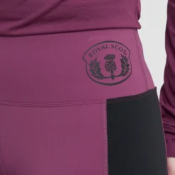 Women's Full Seat Riding Tights In Wine -Clothing Store go 600894 f