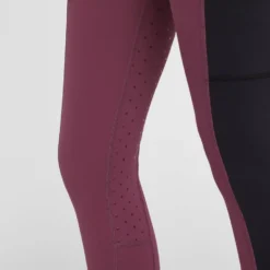 Women's Full Seat Riding Tights In Wine -Clothing Store go 600894 g