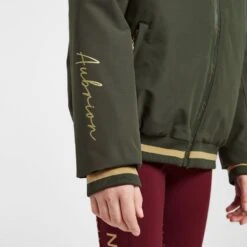 Kids’ Team Jacket In Khaki -Clothing Store go 614418 e