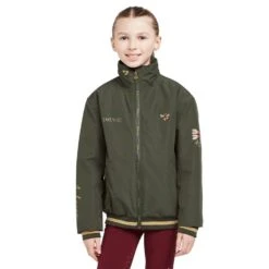 Kids’ Team Jacket In Khaki -Clothing Store go 614418 z