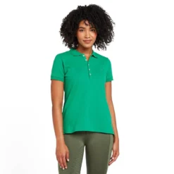 Dublin Women’s Lily Cap Sleeve Polo -Clothing Store go 616069 z