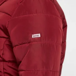 Regatta Womens Pamelina Hooded Parka Jacket Red -Clothing Store go 618882 h