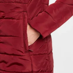 Regatta Womens Pamelina Hooded Parka Jacket Red -Clothing Store go 618882 i