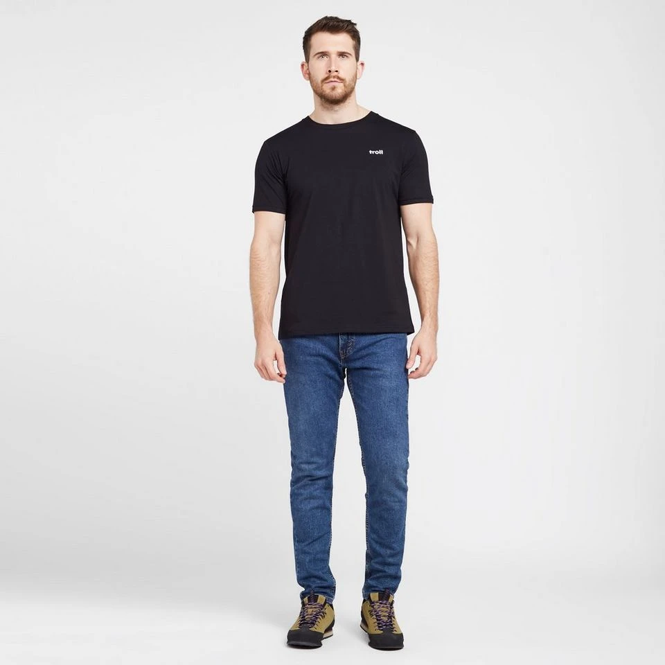 TROLL Men’s Back Logo T-Shirt In Black 3 TROLL Men’s Back Logo T-Shirt In Black - Image 3